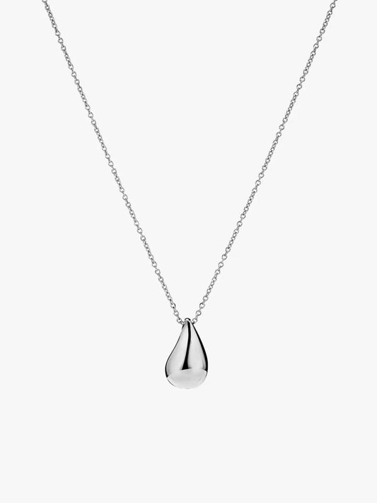 Silver Water Drop Necklace