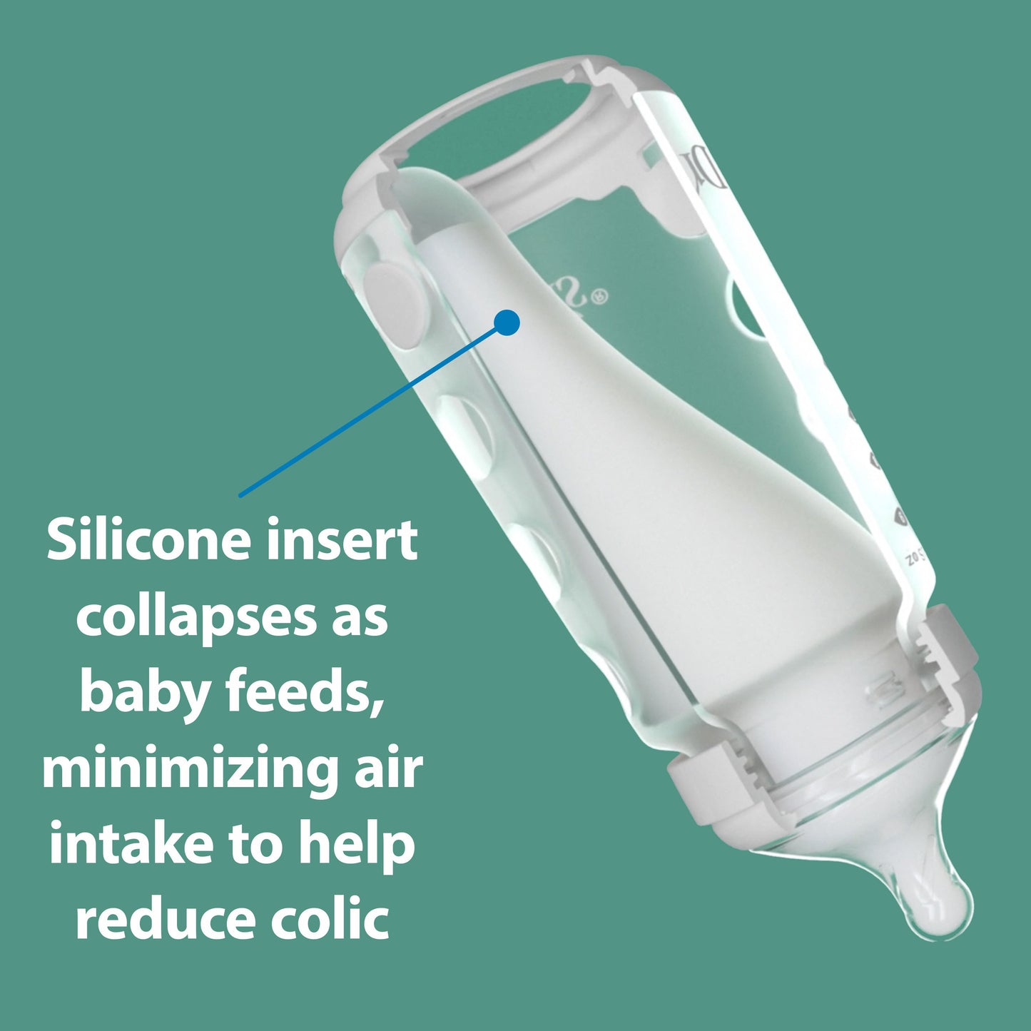 Dr. Brown's® Silicone Baby Bottle