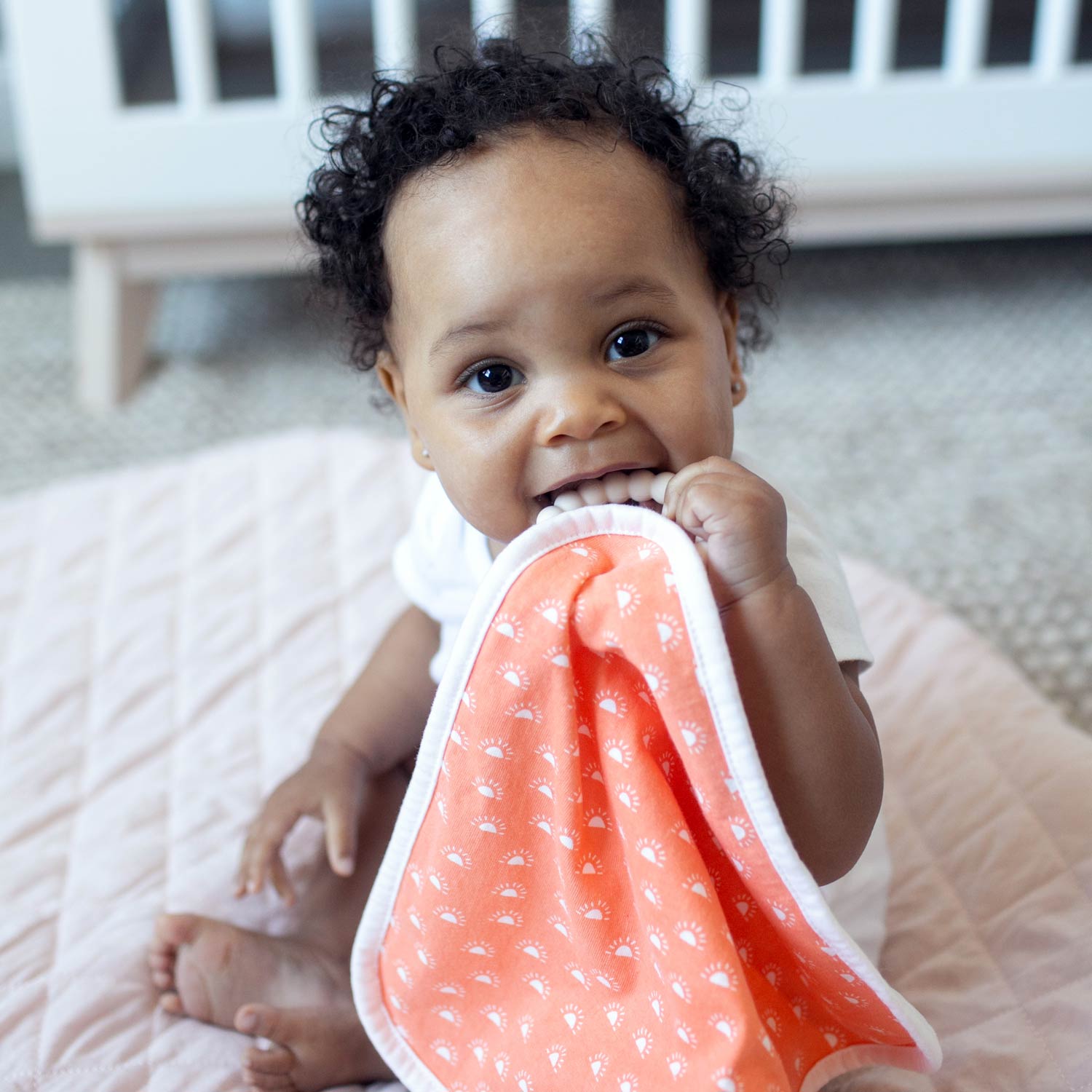 Dr. Brown's™ Lovey Blanket Pacifier and Teether Holder