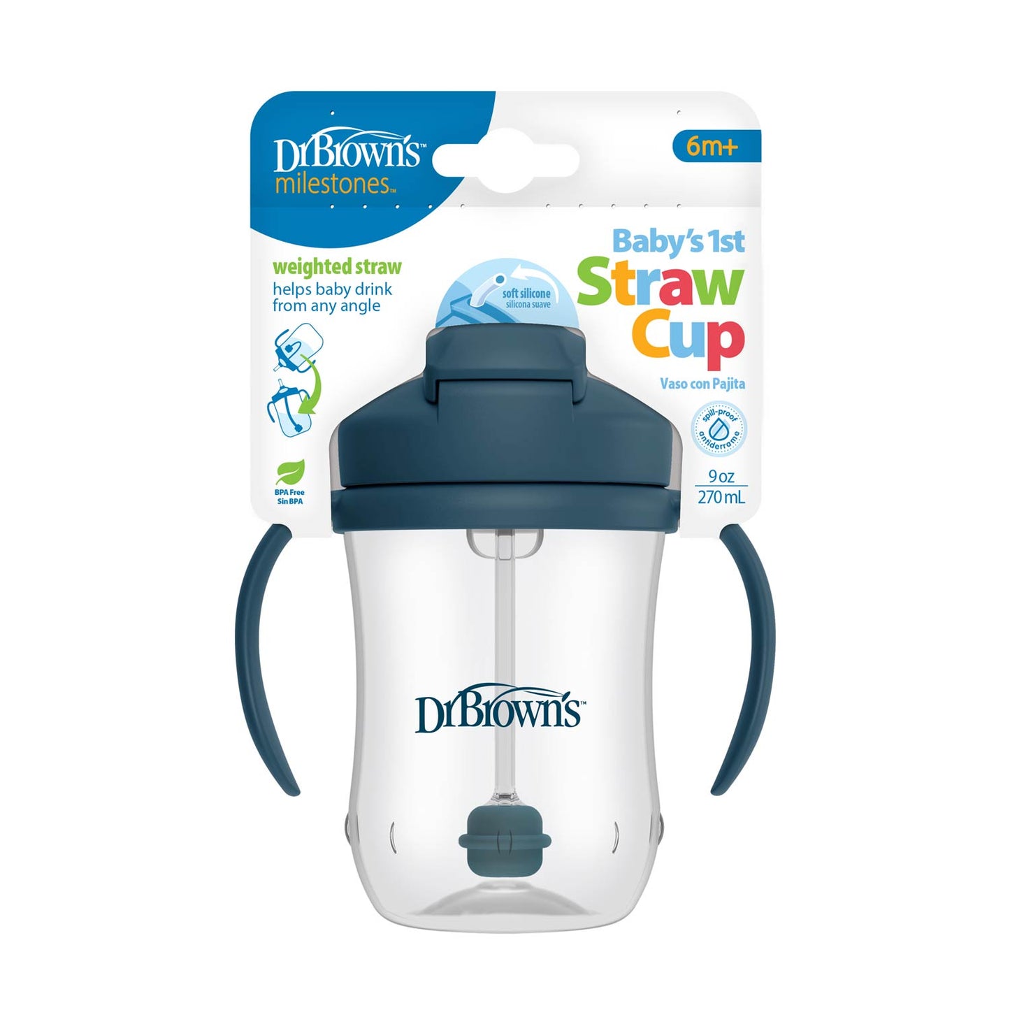 Dr. Brown’s™ Milestones™ Baby’s First Straw Cup